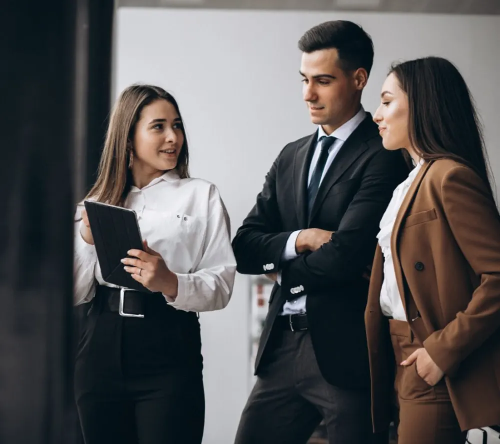 Echelon consultants in discussion